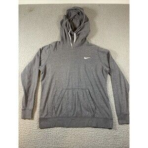 Nike XL Gray  Blue Tag VTG 80s Cross Country Running Track Pullover‎ Hoodie